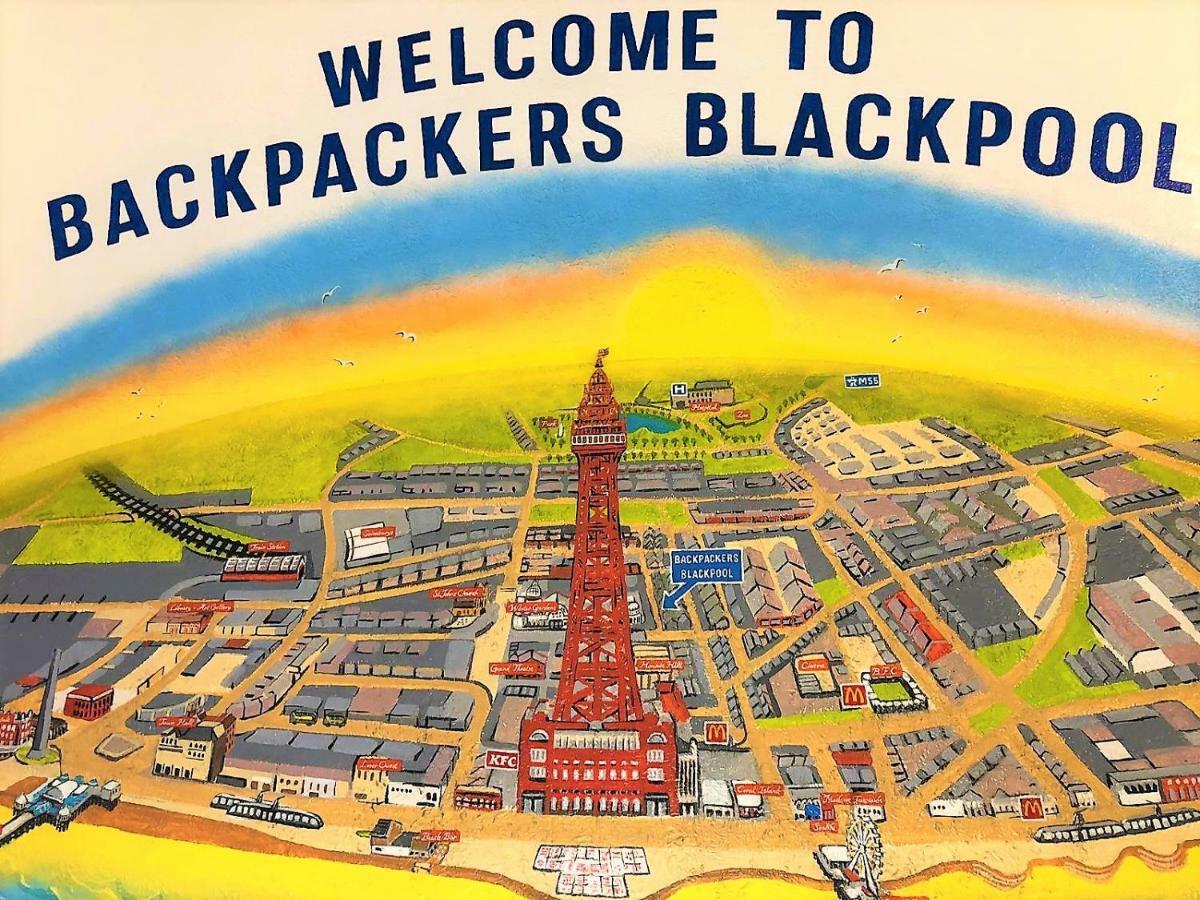 Backpackers Blackpool Exteriör bild