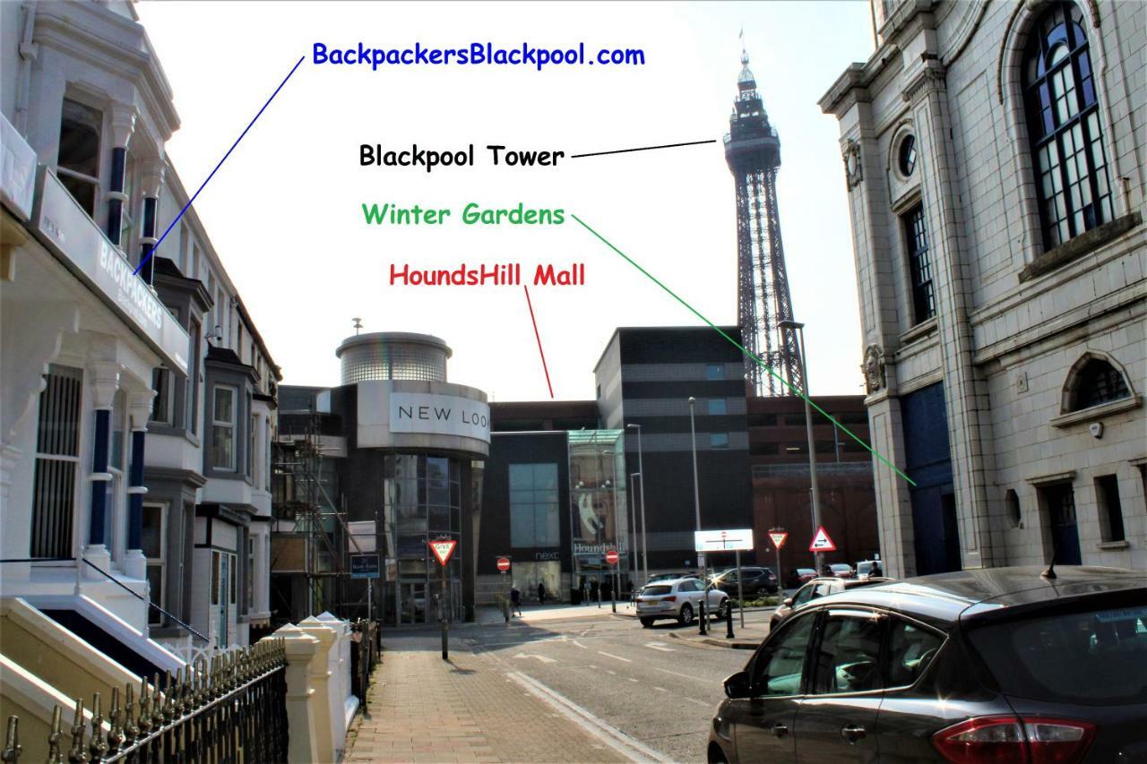 Backpackers Blackpool Exteriör bild